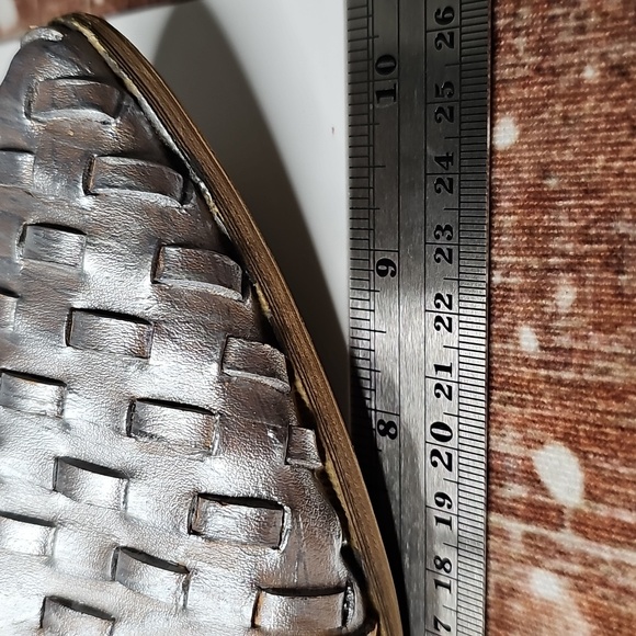 Coconuts by Matisse Gimlet Woven Lace Up Oxfords Tan/silver - Picture 10 of 10